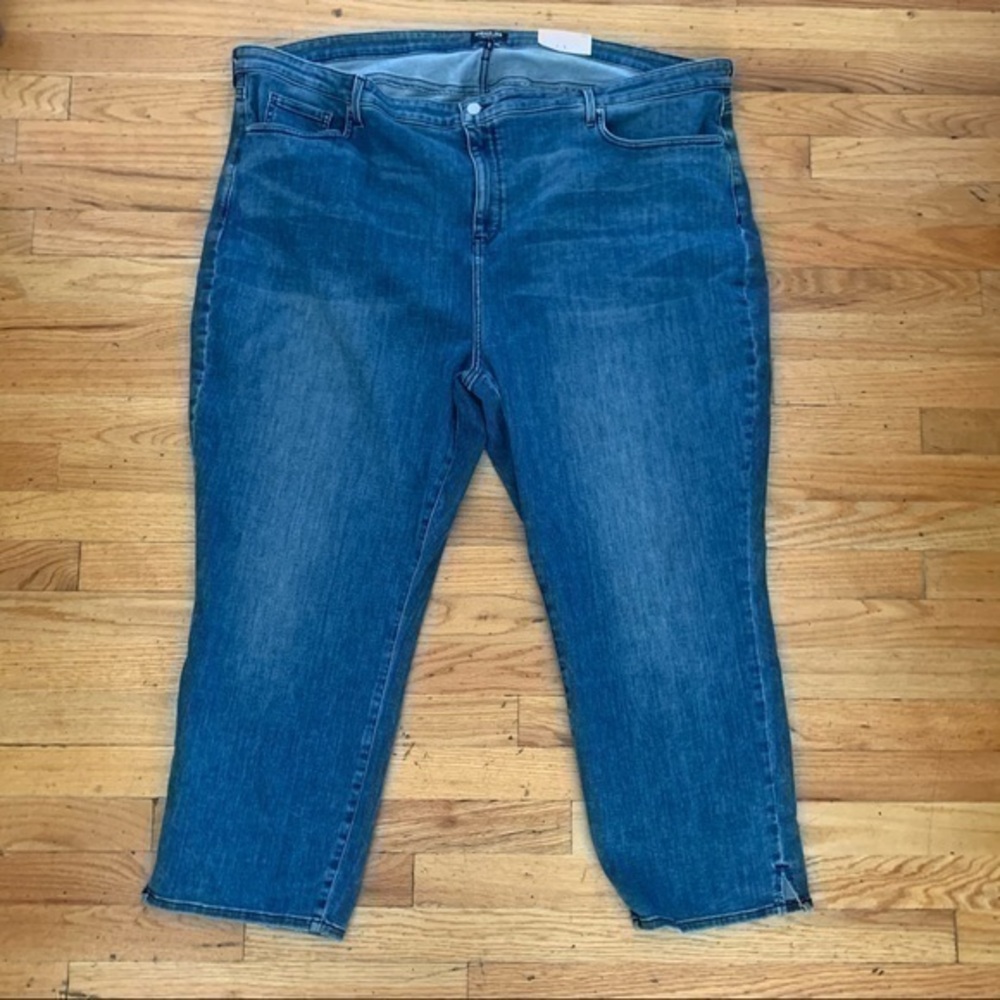 NWT NYDJ curves 360 size 28 slim ankle jeans